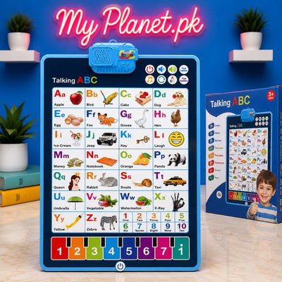 𝗧𝗮𝗹𝗸𝗶𝗻𝗴 𝗔𝗕𝗖 𝗜𝗻𝘁𝗲𝗿𝗮𝗰𝘁𝗶𝘃𝗲 𝗟𝗲𝗮𝗿𝗻𝗶𝗻𝗴 𝗖𝗵𝗮𝗿𝘁 𝗳𝗼𝗿 𝗞𝗶𝗱𝘀 – 𝗘𝗱𝘂𝗰𝗮𝘁𝗶𝗼𝗻𝗮𝗹 𝗔𝗹𝗽𝗵𝗮𝗯𝗲𝘁, 𝗡𝘂𝗺𝗯𝗲𝗿𝘀 & 𝗣𝗶𝗮𝗻𝗼 𝗟𝗲𝗮𝗿𝗻𝗶𝗻𝗴 𝗧𝗼𝘆