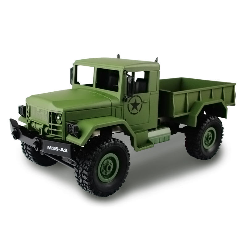 1:16 Scale Camo Green Rechargeable Remote Controlled Military Truck