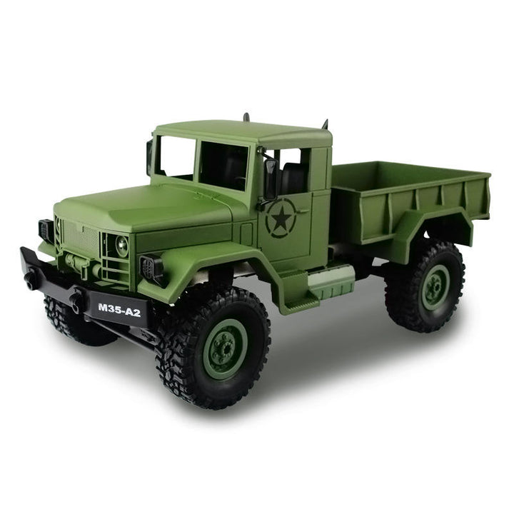 1:16 Scale Camo Green Rechargeable Remote Controlled Military Truck