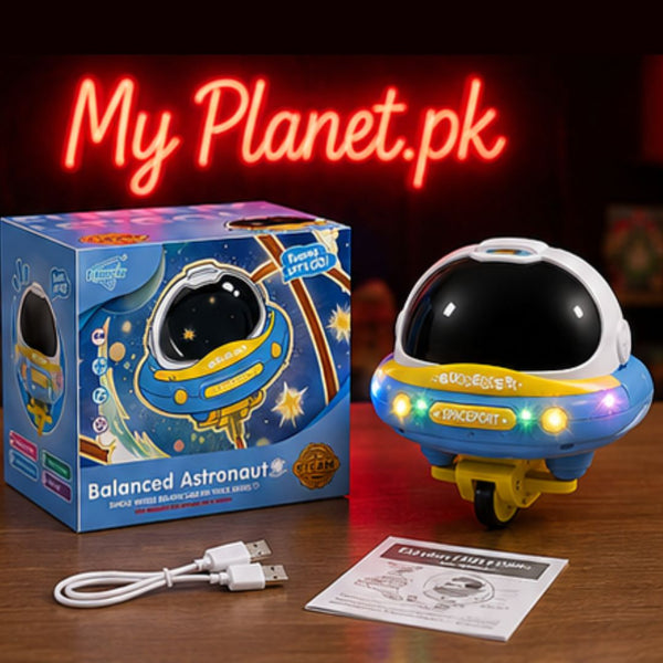 Balanced Astronaut Gyroscopic Space Toy with Lights & Music