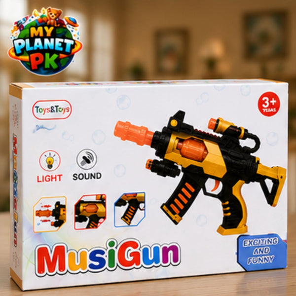 MusiGun Light & Sound Toy Gun for Kids