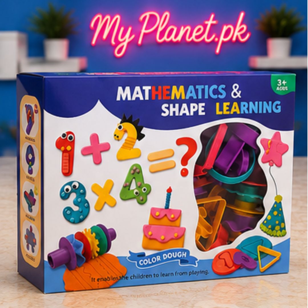 𝗠𝗮𝘁𝗵𝗲𝗺𝗮𝘁𝗶𝗰𝘀 & 𝗦𝗵𝗮𝗽𝗲 𝗟𝗲𝗮𝗿𝗻𝗶𝗻𝗴 𝗖𝗼𝗹𝗼𝗿 𝗗𝗼𝘂𝗴𝗵 𝗘𝗱𝘂𝗰𝗮𝘁𝗶𝗼𝗻𝗮𝗹 𝗧𝗼𝘆 𝗳𝗼𝗿 𝗞𝗶𝗱𝘀 𝟯+