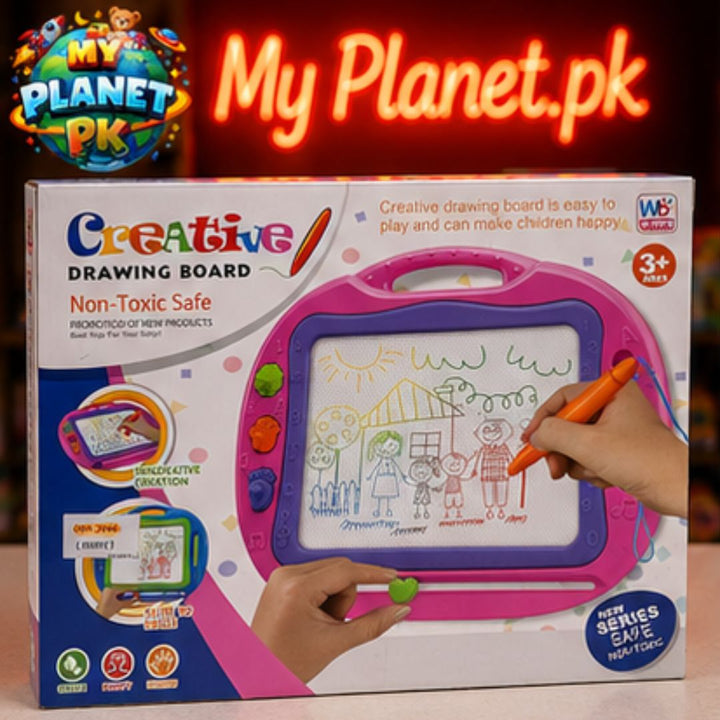 Creative Magnetic Drawing, Writing &amp; Sketch Board