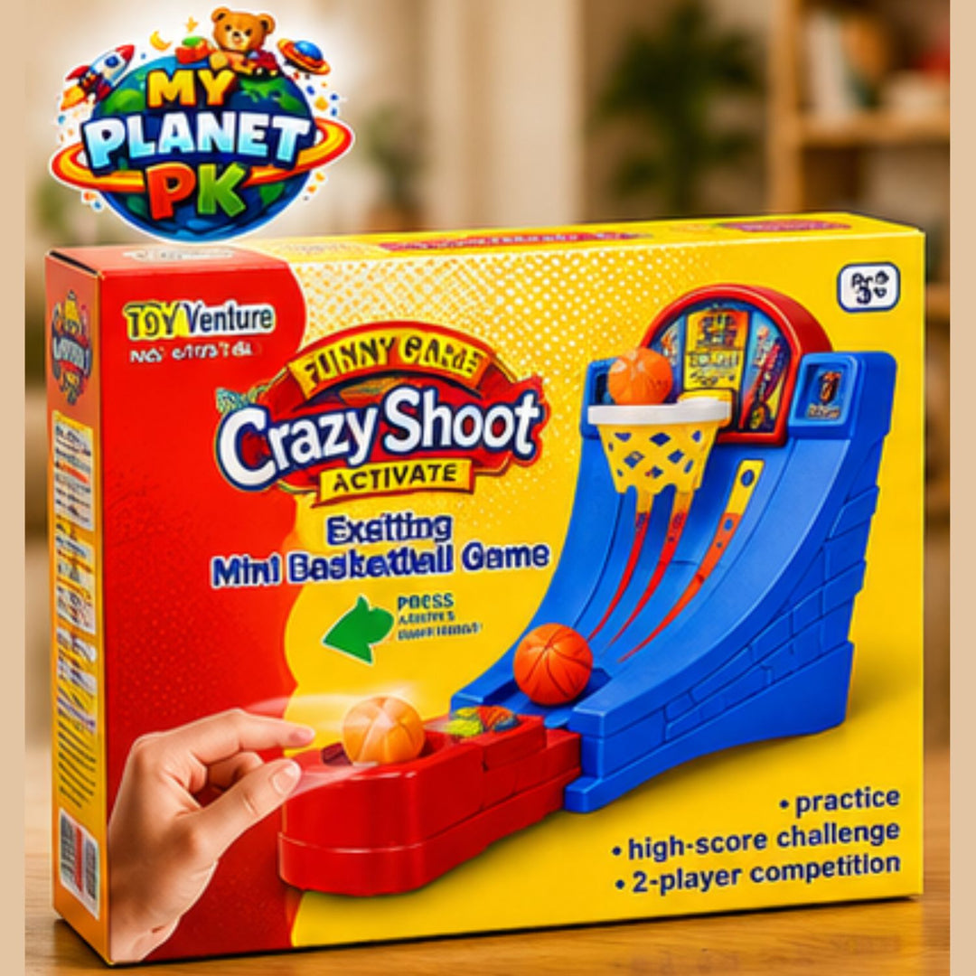 Crazy Shoot Activate Mini Basketball Game for Kids