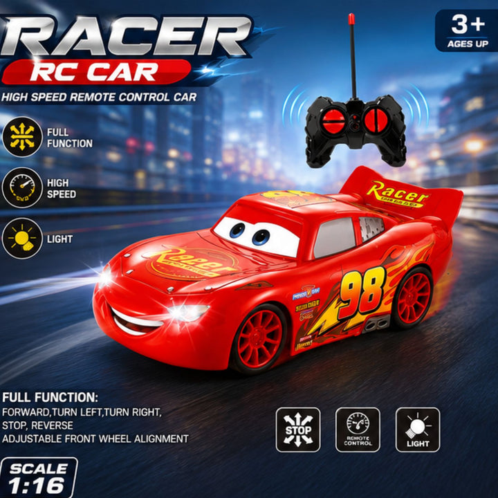 Remote Control McQueen Racing Car