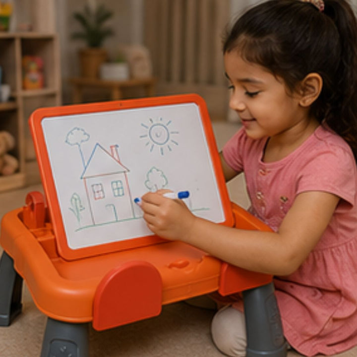Double Sided Educational Magnetic Drawing Table