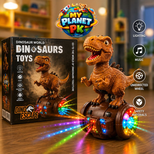 Dino Escape Dinosaur World Toy with Lights & Music