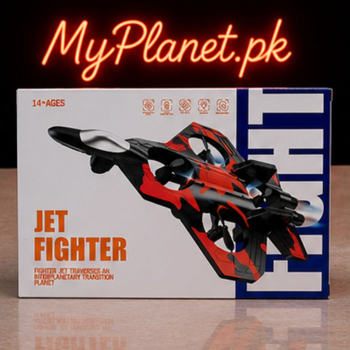 High-Speed Jet Fighter RC Drone with LED Lights