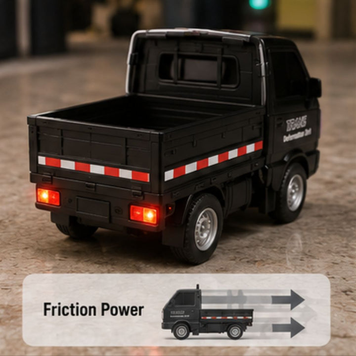 2-in-1 Cargo Truck Auto Transform Robot Toy