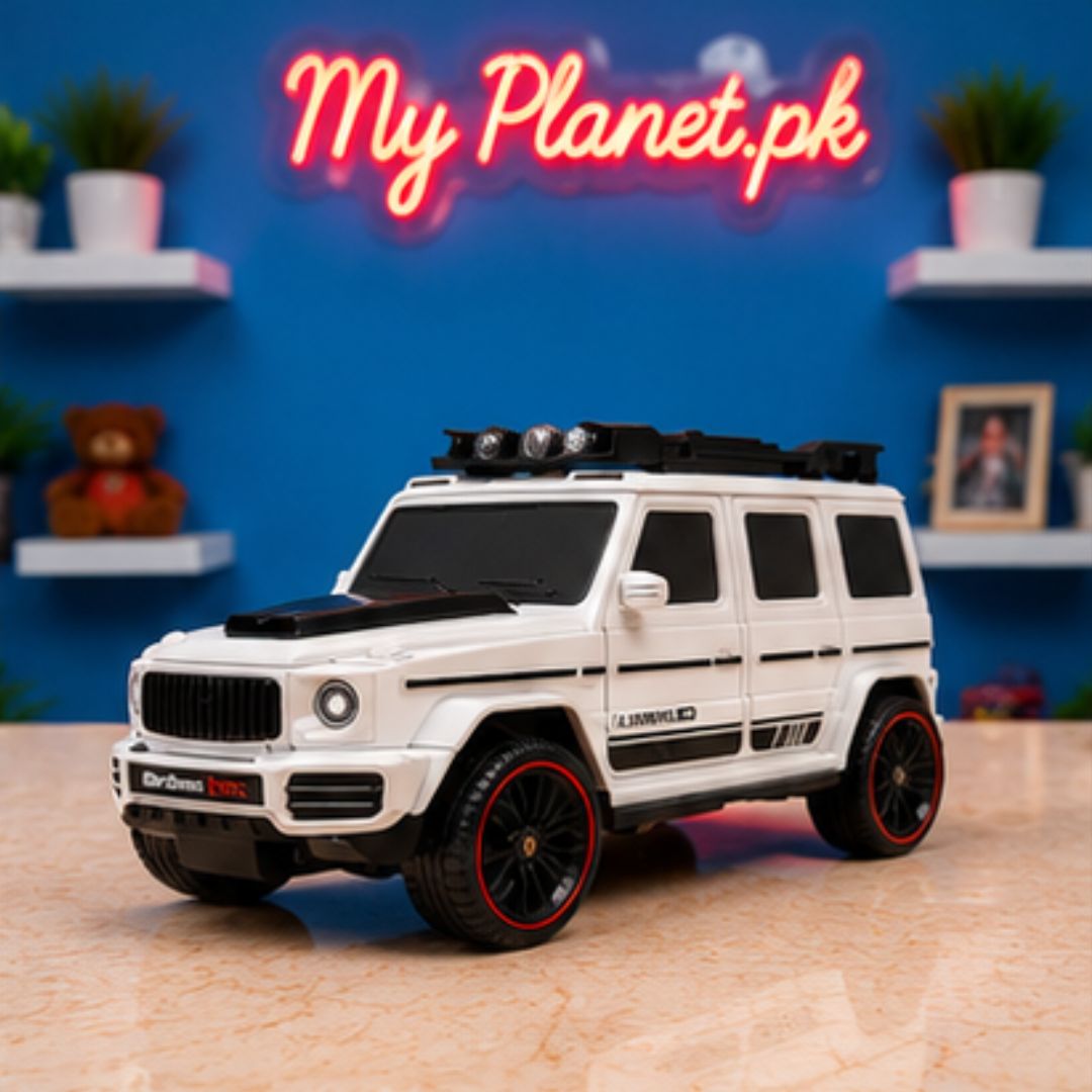 2-in-1 SUV Ejection Folding Car with 73CM Track &amp; 4 Alloy Cars