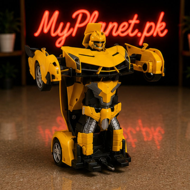 2.4GHz Remote Control Transforming Robot Sports Car