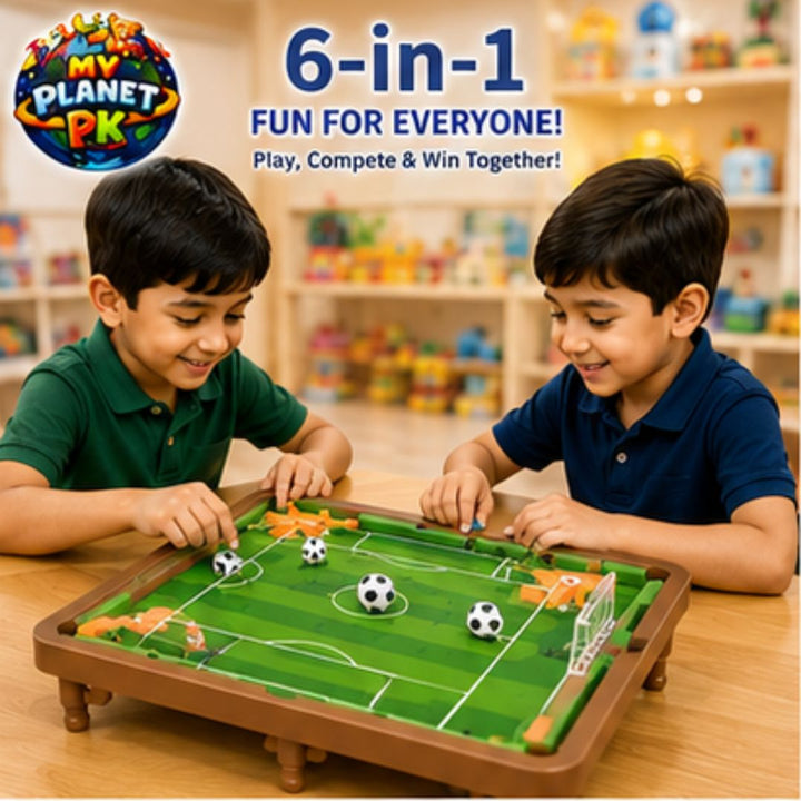 6-in-1 Multifunctional Gaming Table Competition for Kids
