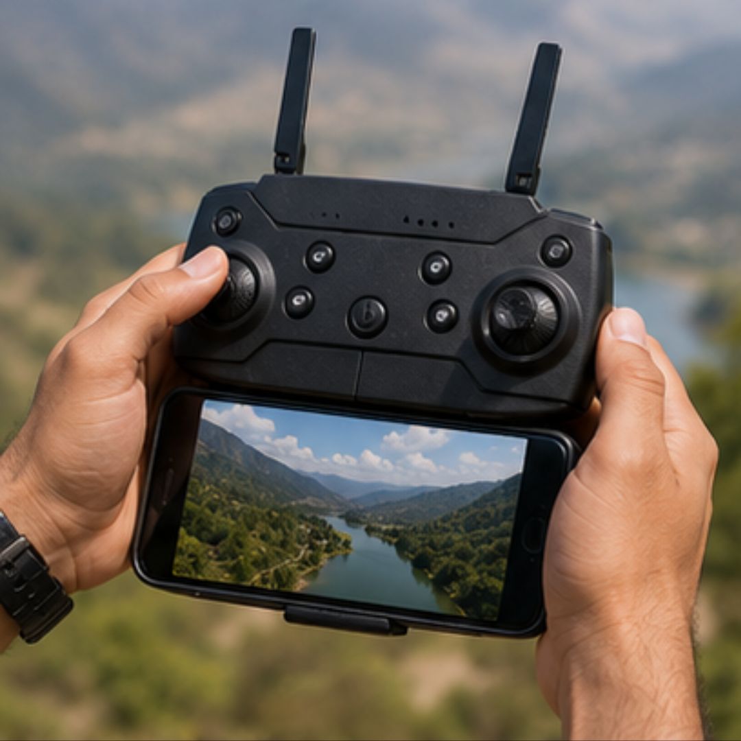 E88 Pro Foldable HD Camera Drone with WiFi FPV Camera
