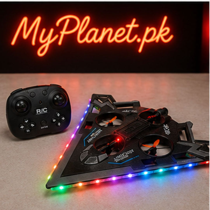 Remote Control Air Craft Drone with LED Lights