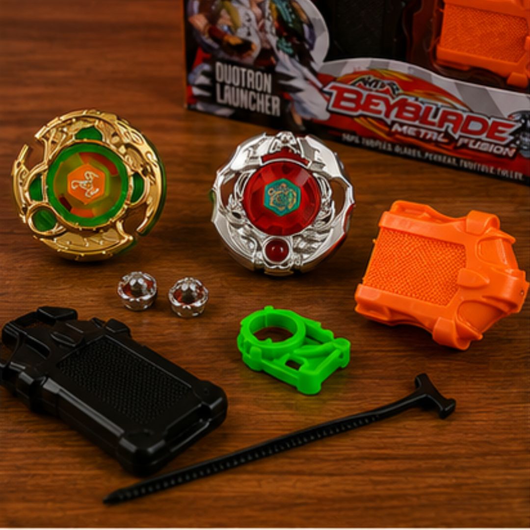 Beyblade Metal Fusion Dual Launcher Battle Set