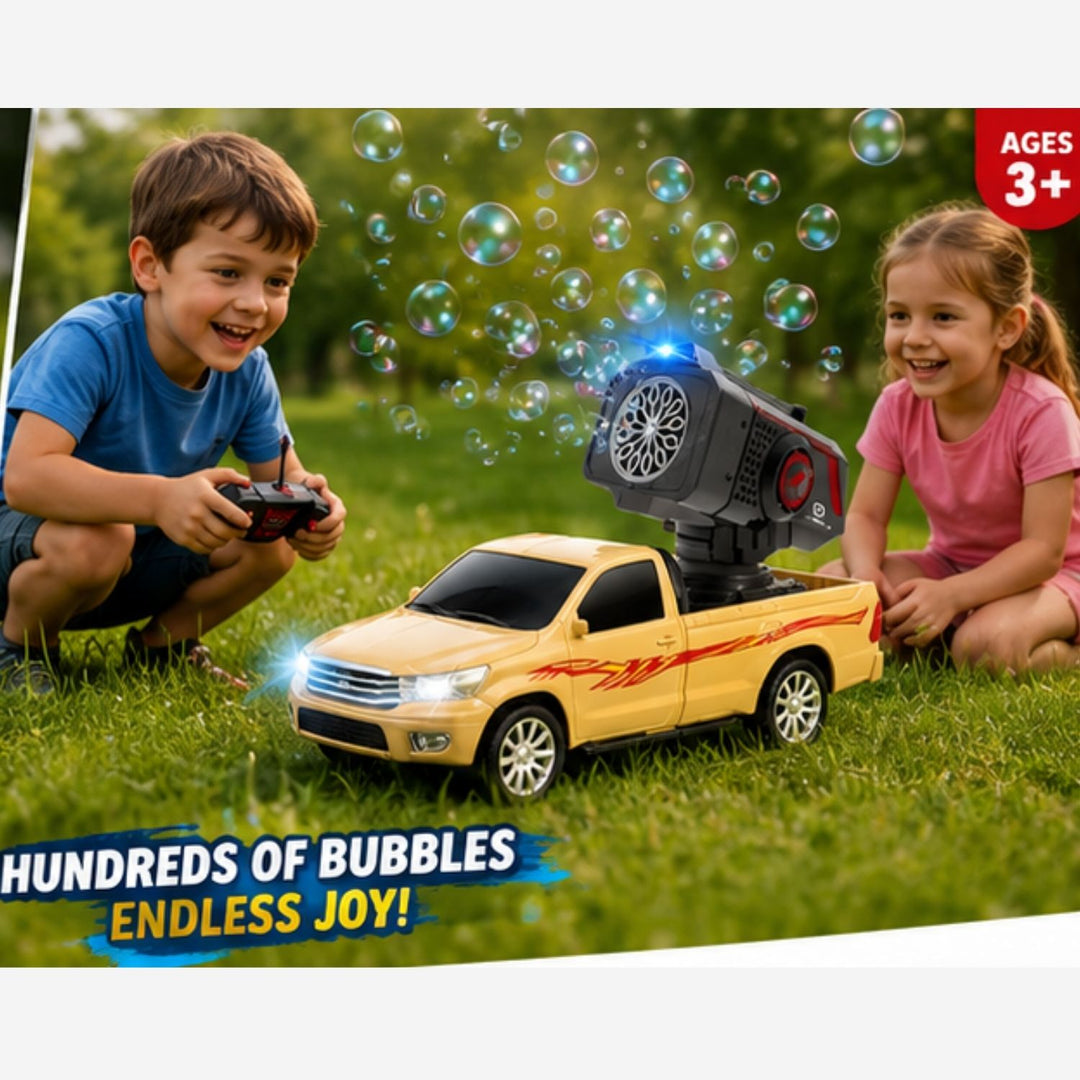 RC Bubble Spray Pickup Truck 1:12 Scale