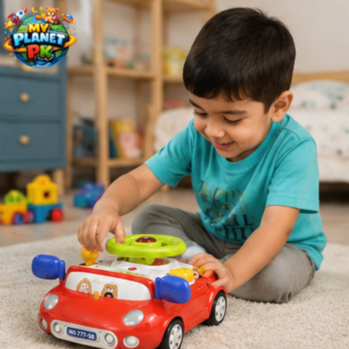 Multifunctional Traffic Steering Wheel Car Toy