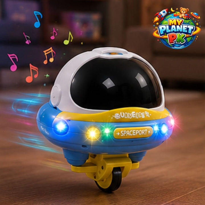 Balanced Astronaut Gyroscopic Space Toy with Lights &amp; Music