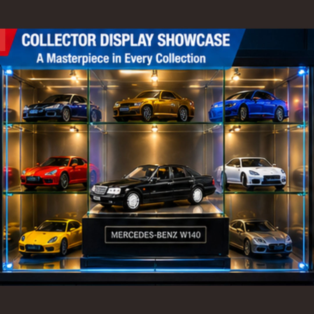 Mercedes-Benz W140 Die-Cast Model Car 1:32 Scale