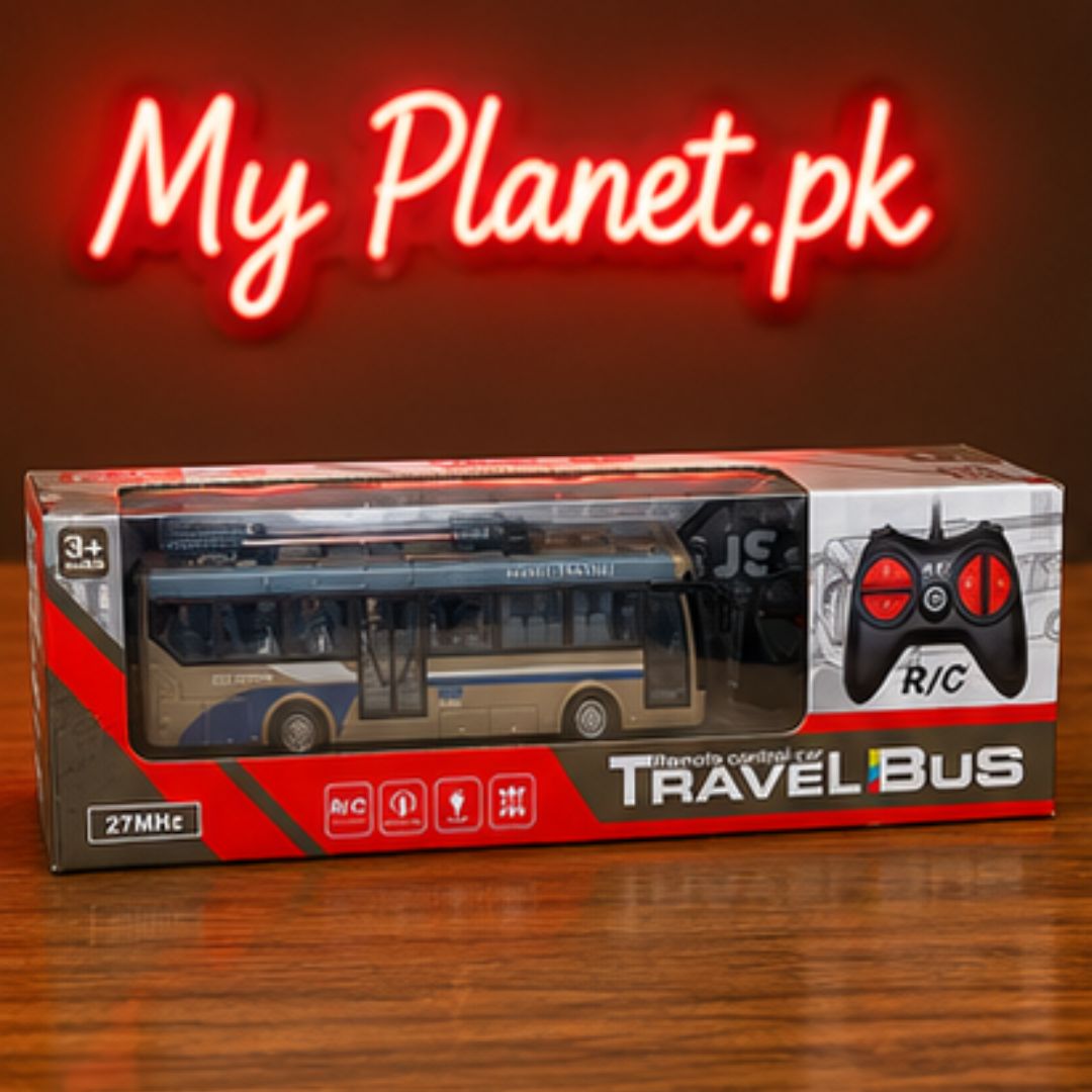 Rechargeable Remote Control City Travel Bus