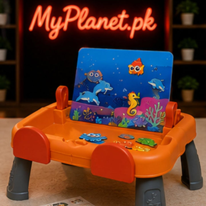 Double Sided Educational Magnetic Drawing Table