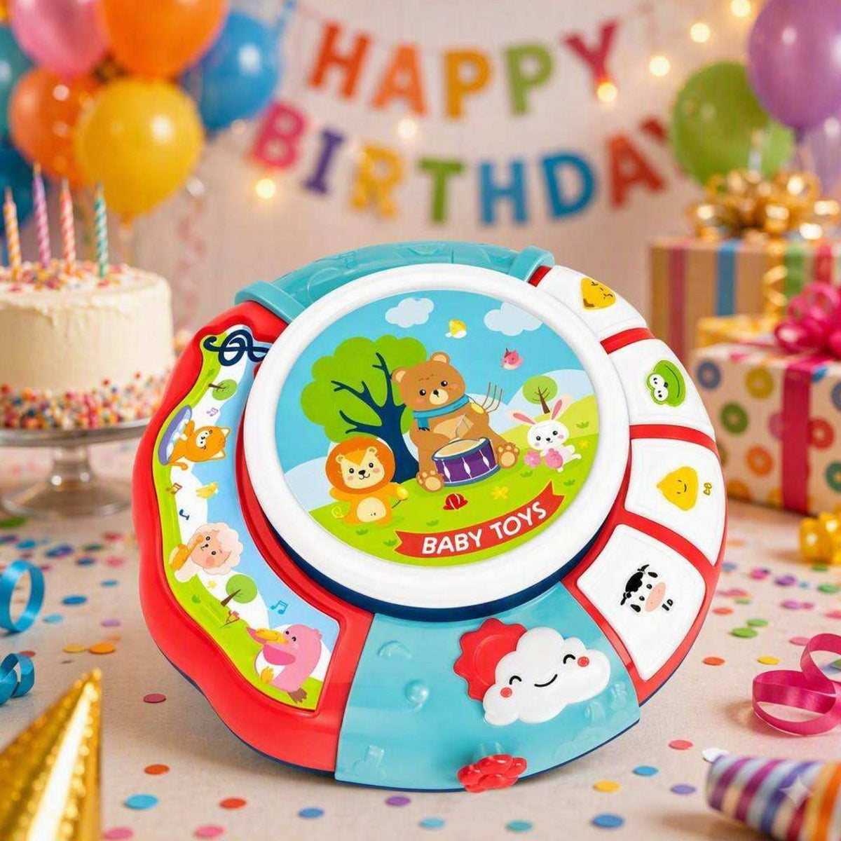 𝗖𝗮𝗿𝘁𝗼𝗼𝗻 𝗠𝘂𝘀𝗶𝗰𝗮𝗹 𝗗𝗿𝘂𝗺 –𝗟𝗶𝗴𝗵𝘁 & 𝗠𝘂𝘀𝗶𝗰 𝗟𝗲𝗮𝗿𝗻𝗶𝗻𝗴 𝗗𝗿𝘂𝗺