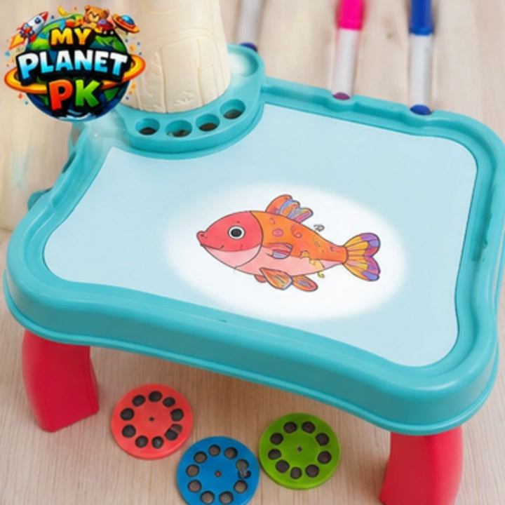 Magical Learning Desk with Projector