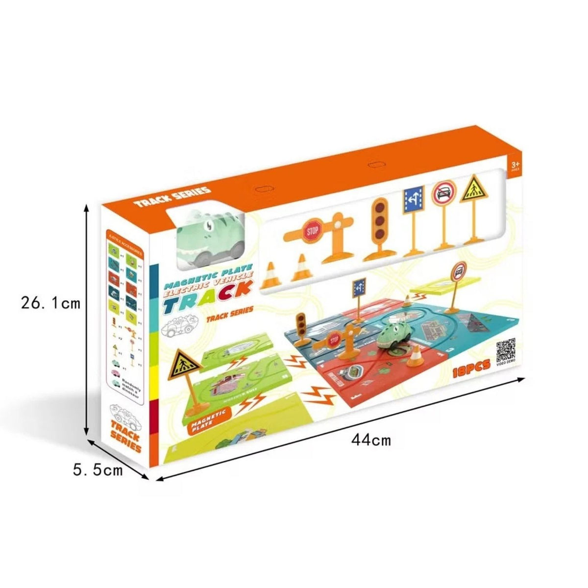 🚦 𝗠𝗮𝗴𝗻𝗲𝘁𝗶𝗰 𝗣𝗹𝗮𝘆 𝗧𝗿𝗮𝗰𝗸 – 𝗥𝗼𝗮𝗱 & 𝗧𝗿𝗮𝗳𝗳𝗶𝗰 𝗟𝗲𝗮𝗿𝗻𝗶𝗻𝗴 𝗦𝗲𝘁