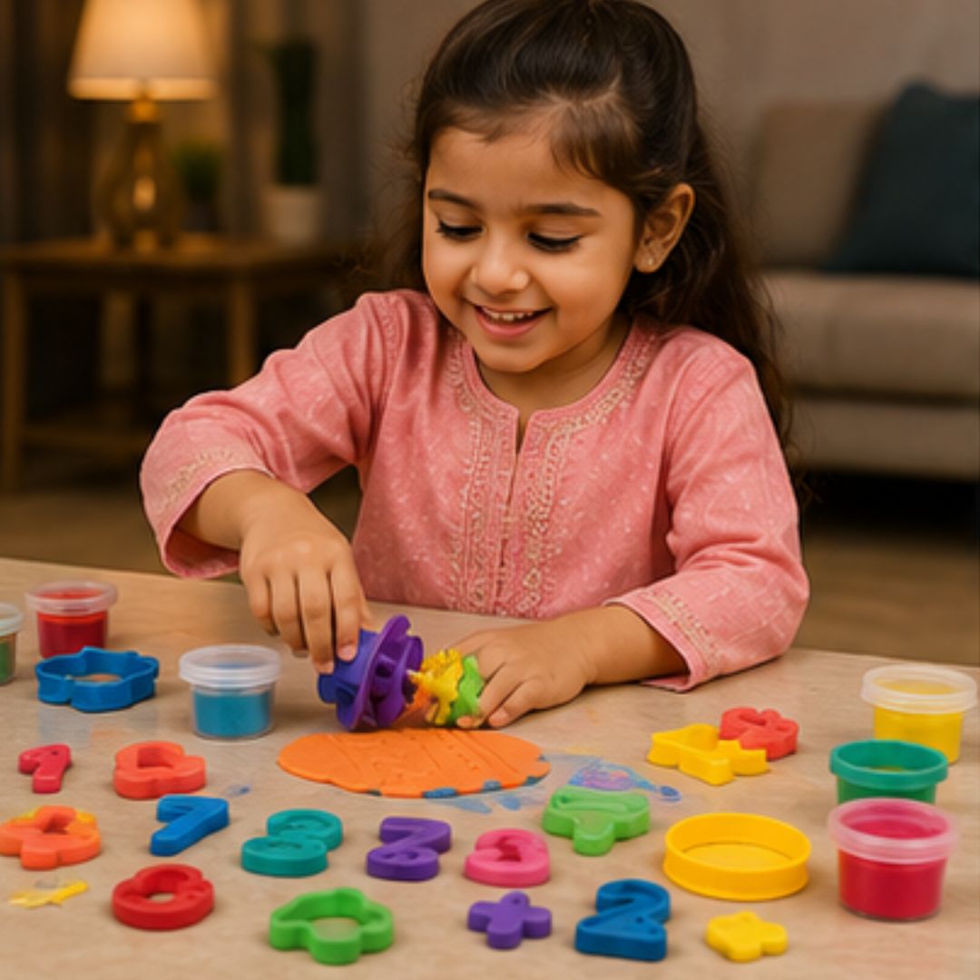 Mathematics &amp; Shape Learning Color Dough Set