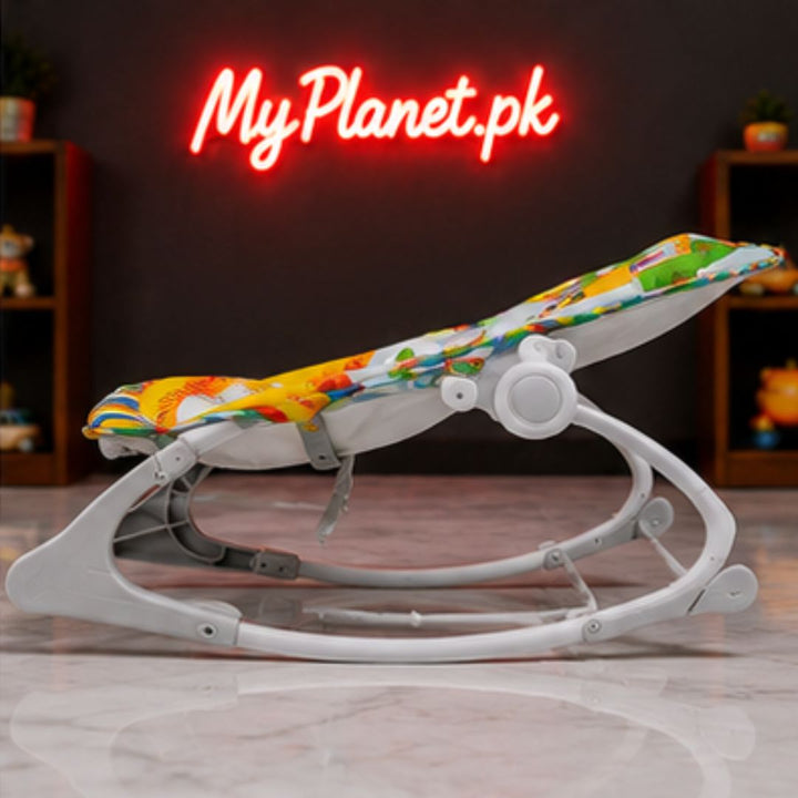 Huanger Infant to Toddler Baby Rocker Chair with Toy Bar