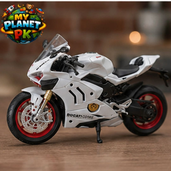 Ducati Panigale V4 Die-Cast Model Bike (1:9 Scale)