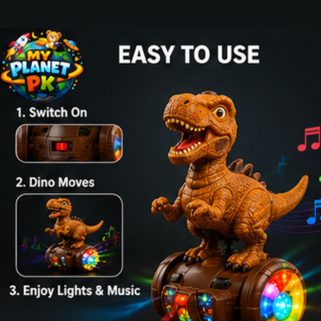 Dino Escape Dinosaur World Toy with Lights &amp; Music