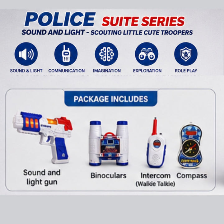 Police Suit Series Adventure Play Set