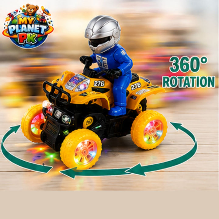 360° Rotation Beach Motorcycle with Lights &amp; Music
