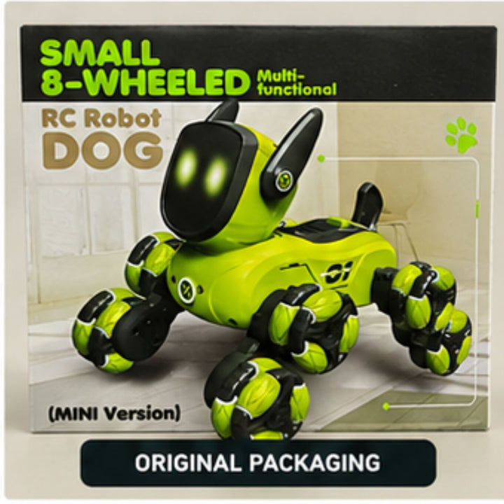 8-Wheeled Multi-Functional RC Robot Dog
