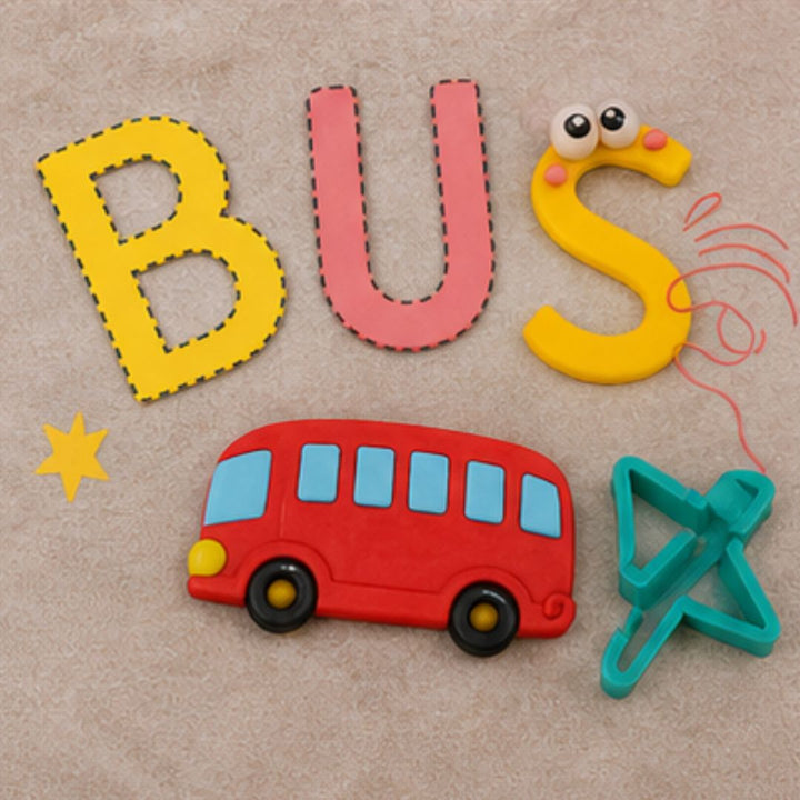 Alphabet Learning Color Dough Set