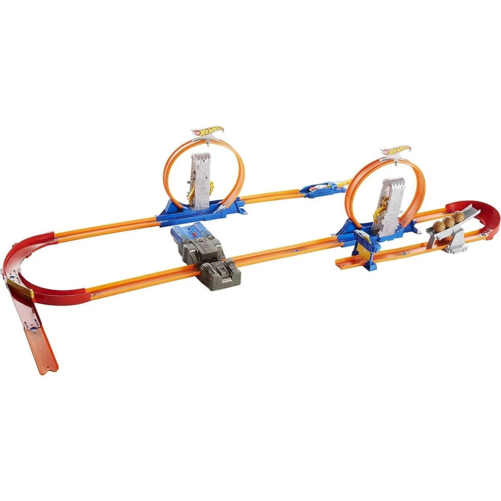 𝗛𝗼𝘁 𝗪𝗵𝗲𝗲𝗹𝘀 𝗥𝗮𝗰𝗶𝗻𝗴 𝗟𝗼𝗼𝗽 𝗧𝗿𝗮𝗰𝗸 𝗦𝗲𝘁 – 𝗛𝗶𝗴𝗵-𝗦𝗽𝗲𝗲𝗱 𝗦𝘁𝘂𝗻𝘁 & 𝗥𝗮𝗰𝗲 𝗖𝗮𝗿 𝗣𝗹𝗮𝘆𝘀𝗲𝘁 𝘄𝗶𝘁𝗵 𝗟𝗼𝗼𝗽 & 𝗟𝗮𝘂𝗻𝗰𝗵𝗲𝗿