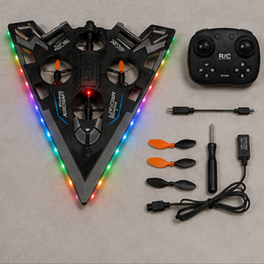 Remote Control Air Craft Drone with LED Lights