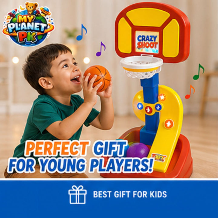 Crazy Shoot Mini Indoor Basketball Toy