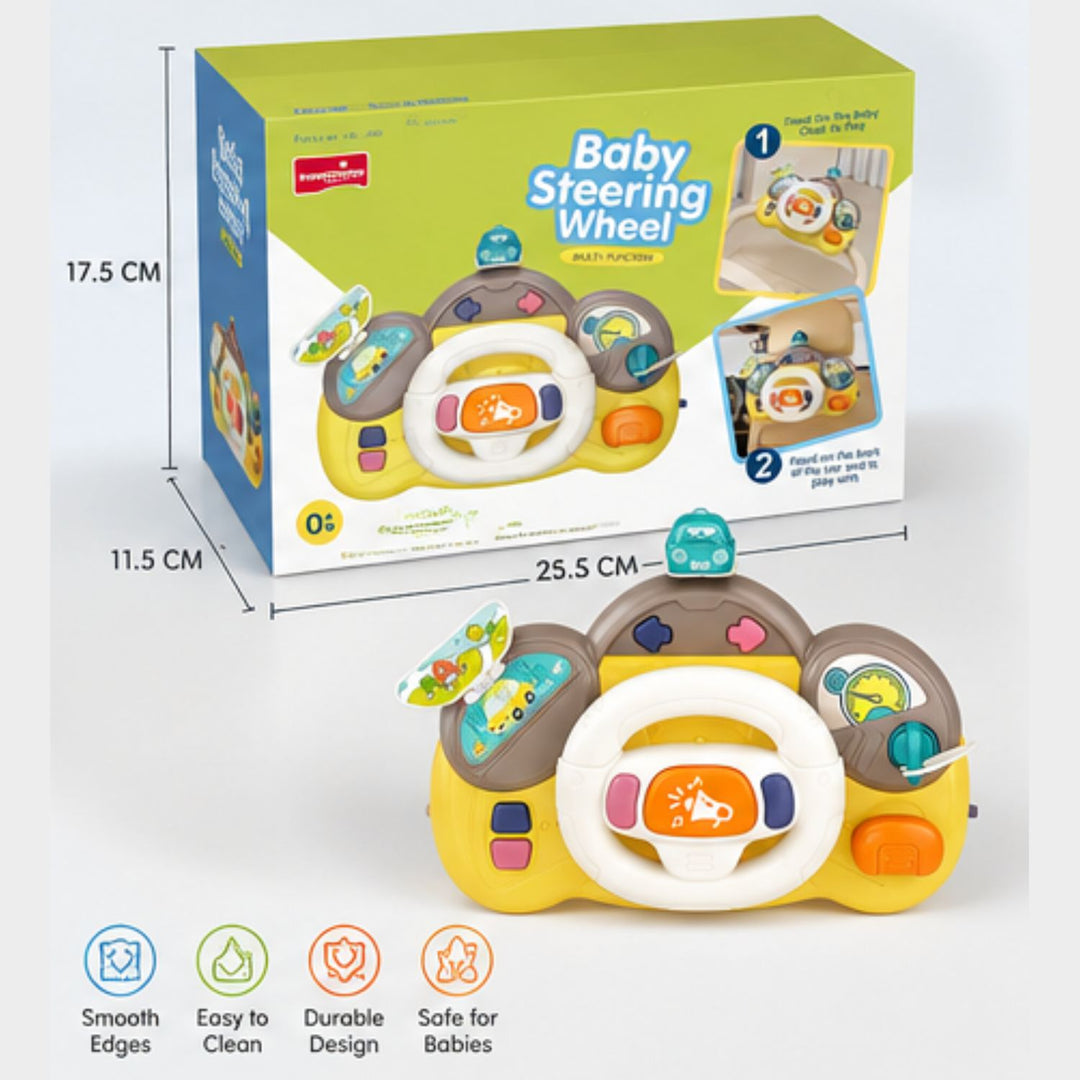 Baby Steering Wheel Multi-Function Activity Toy