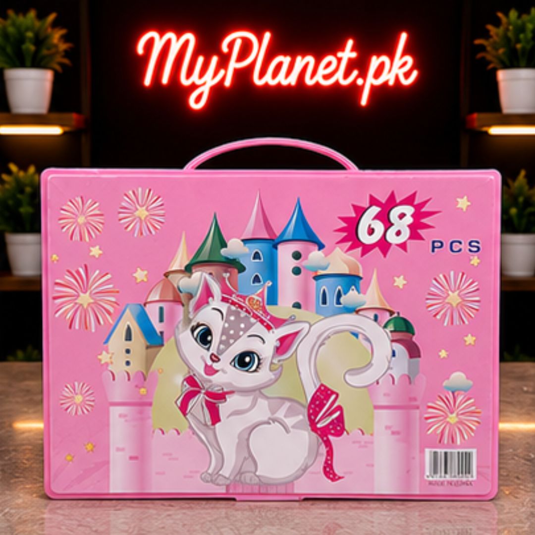 68 PCS Kids Art &amp; Drawing Set with Carry Case