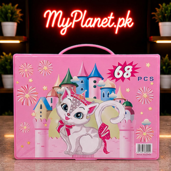 68 PCS Kids Art &amp; Drawing Set with Carry Case