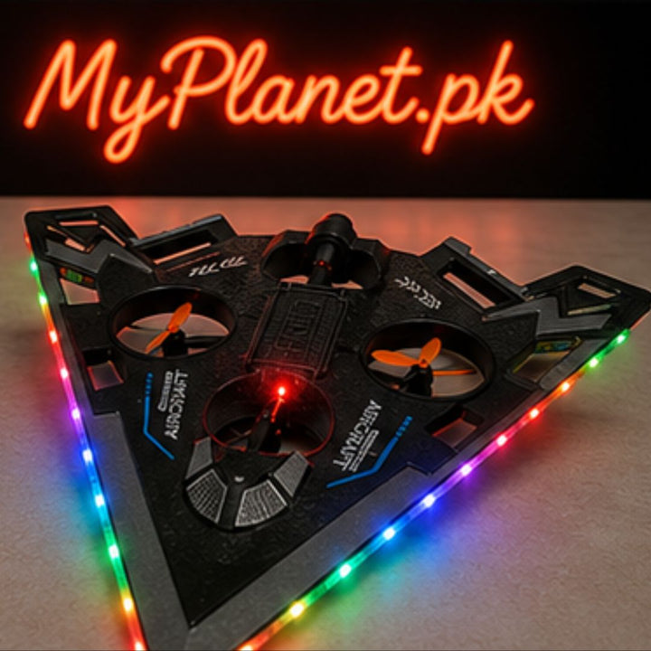Remote Control Air Craft Drone with LED Lights