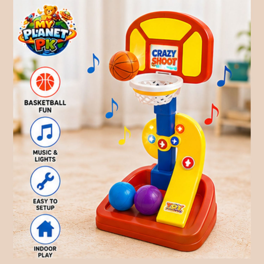 Crazy Shoot Mini Indoor Basketball Toy