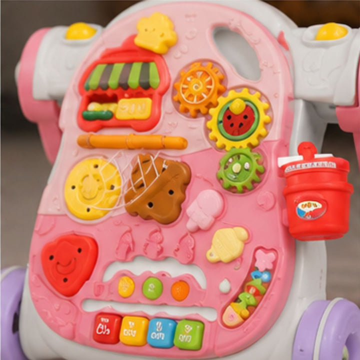 5-in-1 Multifunction Baby Walker &amp; Activity Table