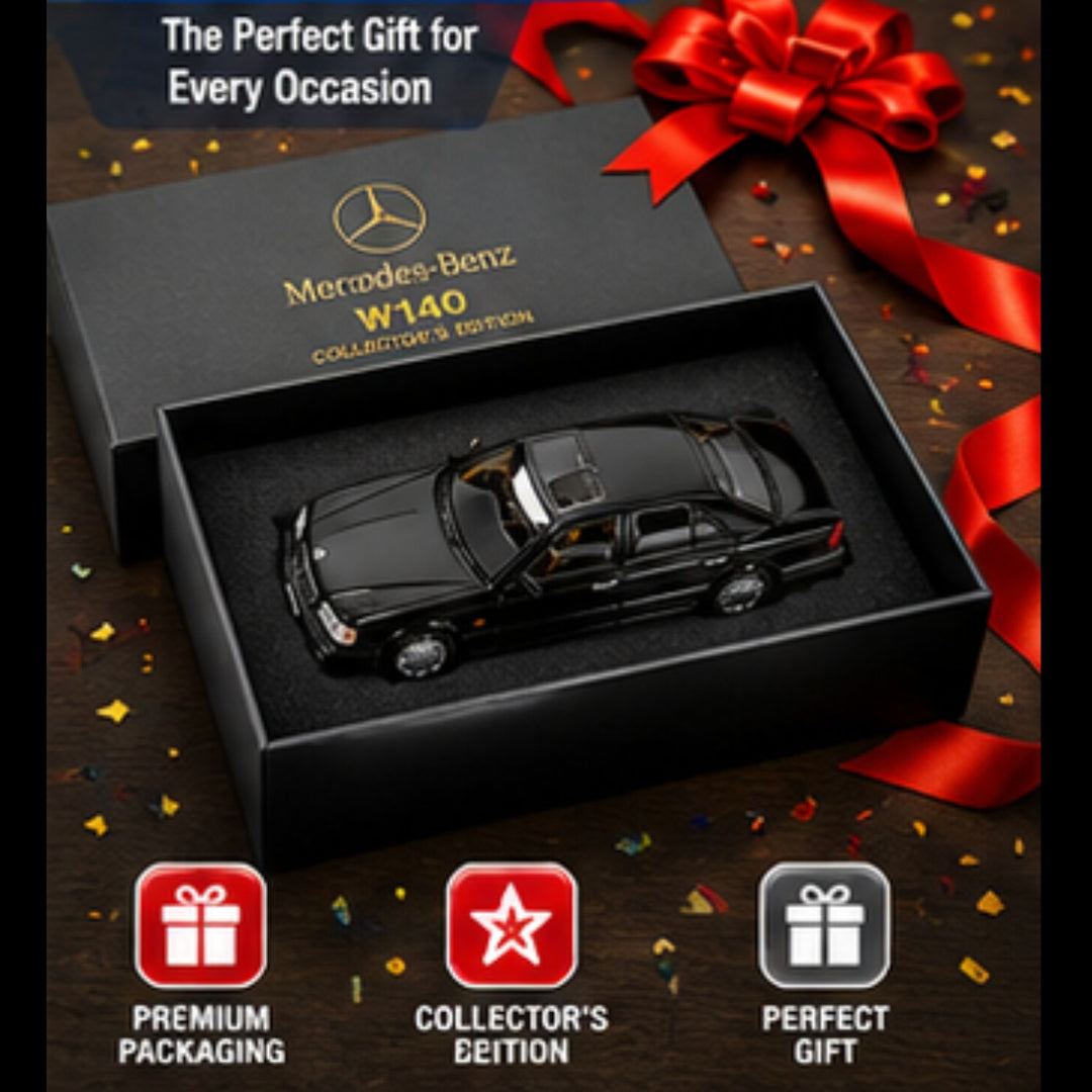 Mercedes-Benz W140 Die-Cast Model Car 1:32 Scale