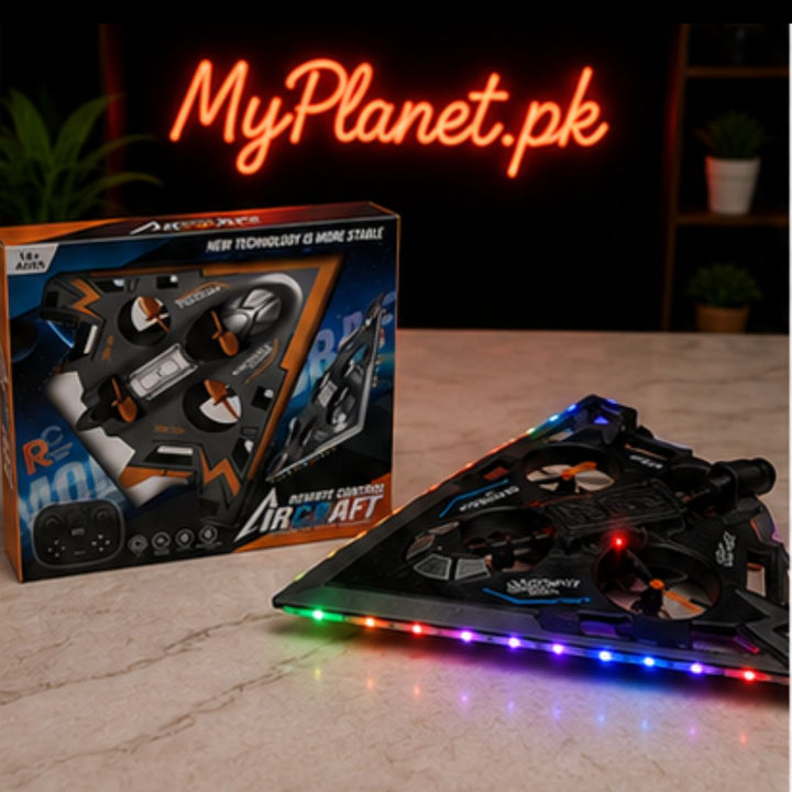 Remote Control Air Craft Drone with LED Lights