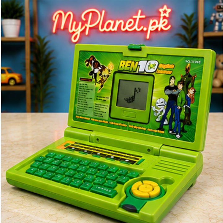 Ben 10 English Learner Laptop Toy – 20 Educational Activities for Kids