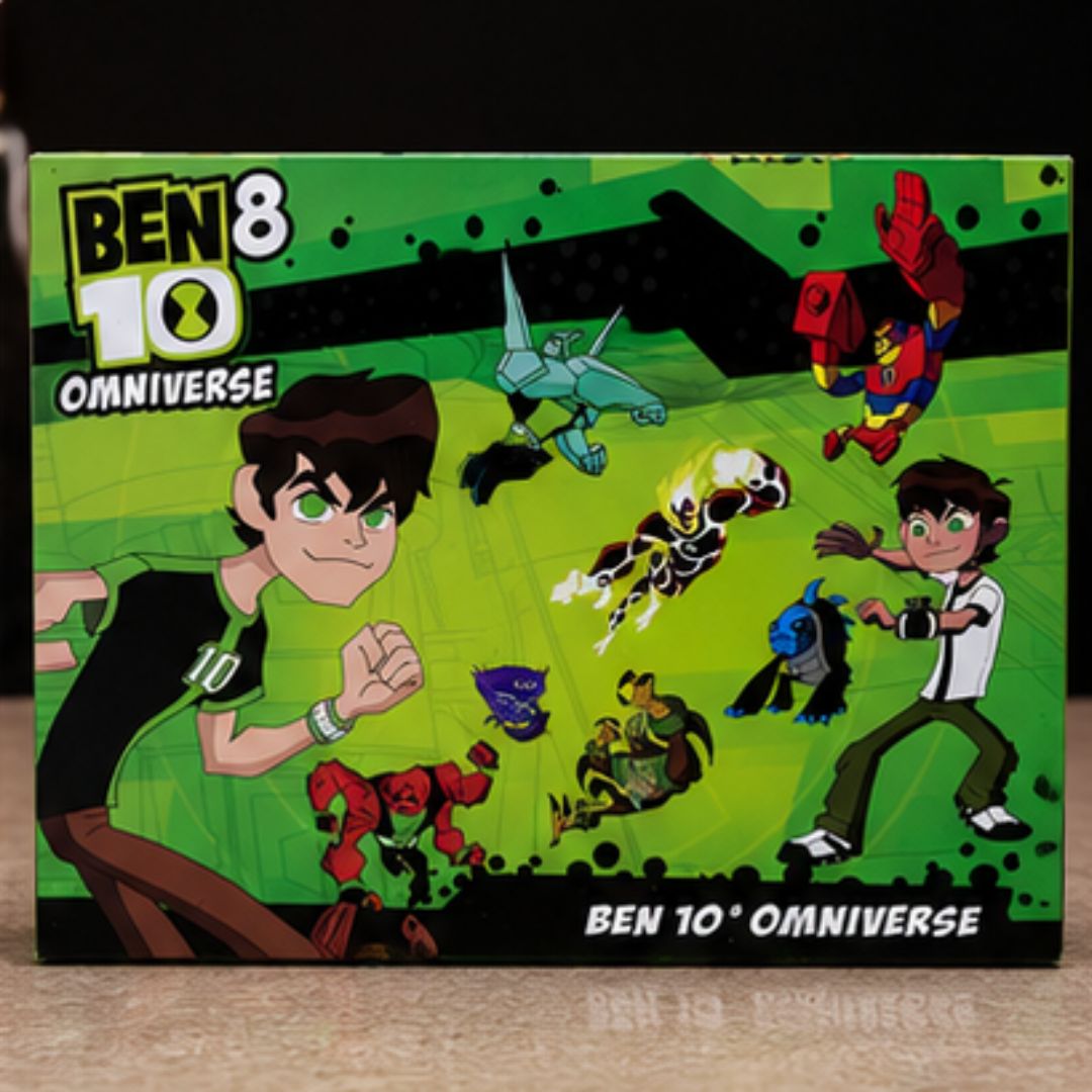 Ben 10 Omnitrix Watch Toy Set with 6 Alien Figures
