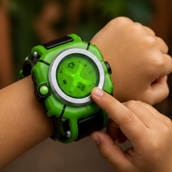 Ben 10 Omnitrix Watch Toy Set with 6 Alien Figures